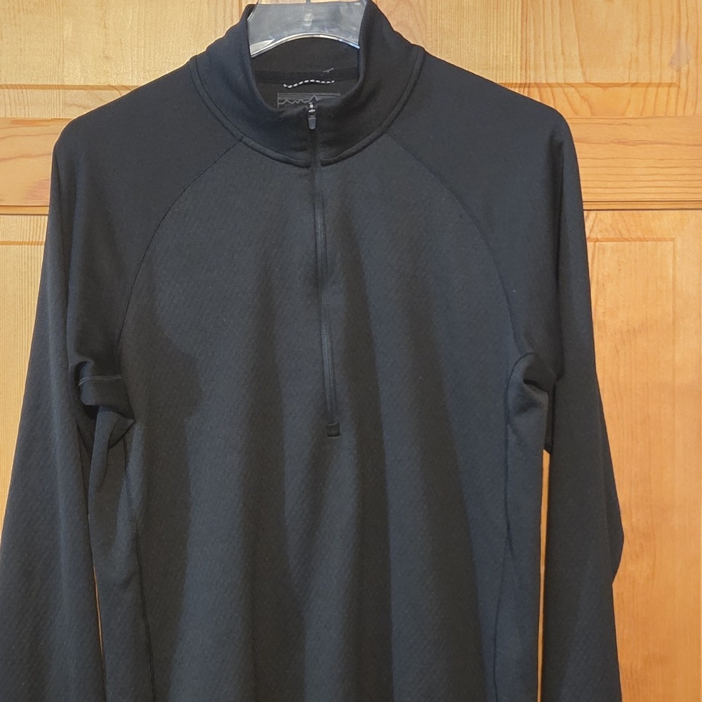 Patagonia Capilene Midweight Zip-Neck Base Layer Women's Medium Black